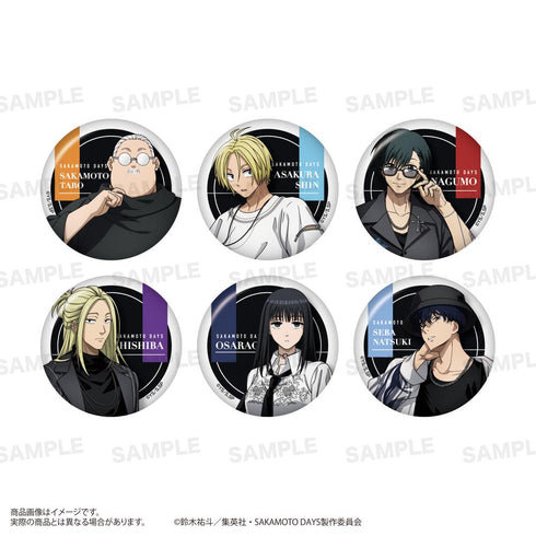 『SAKAMOTO DAYS』トレーディング缶バッジ モード系ファッションVer.【BOX】